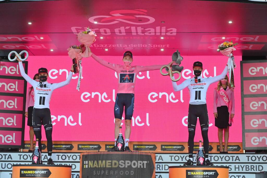 Giro d'Italia 2020 vincitore Tao Geoghegan Hart photo credi LaPresse