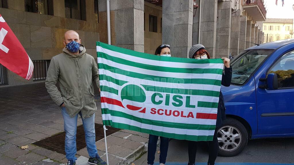 Manifestazione sindacati scuola 