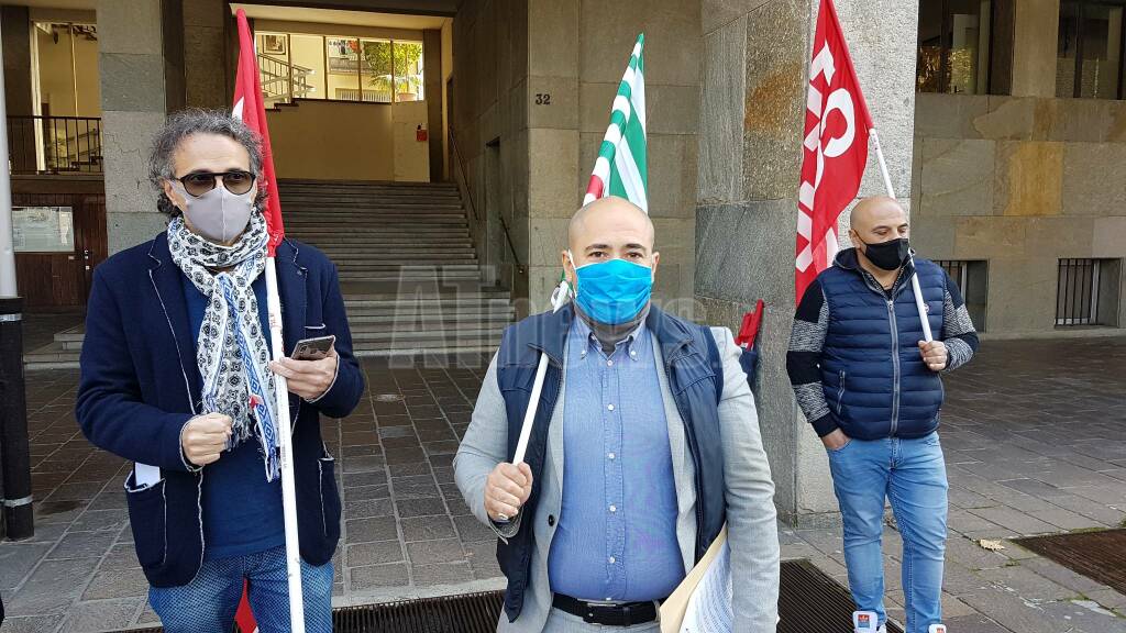 Manifestazione sindacati scuola 