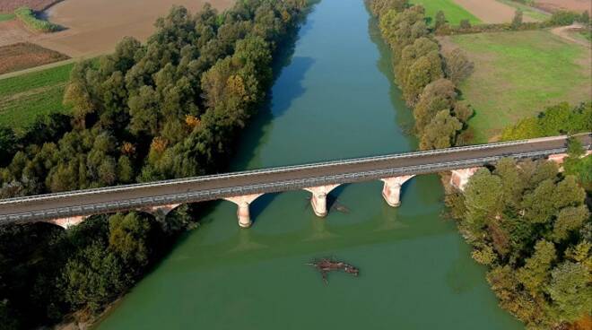 Monitoraggio Tanaro con droni militari