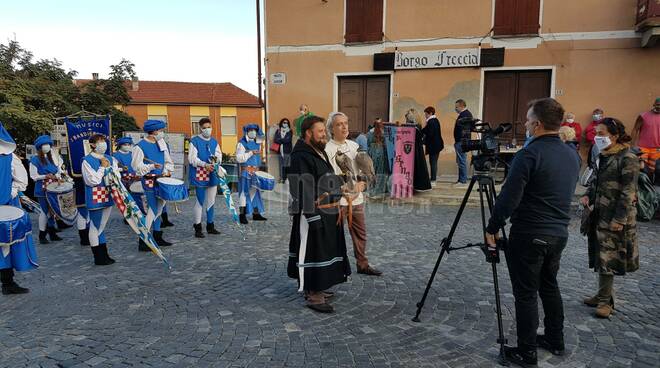 Registrazione de "Il Borgo dei Borghi" a Cocconato