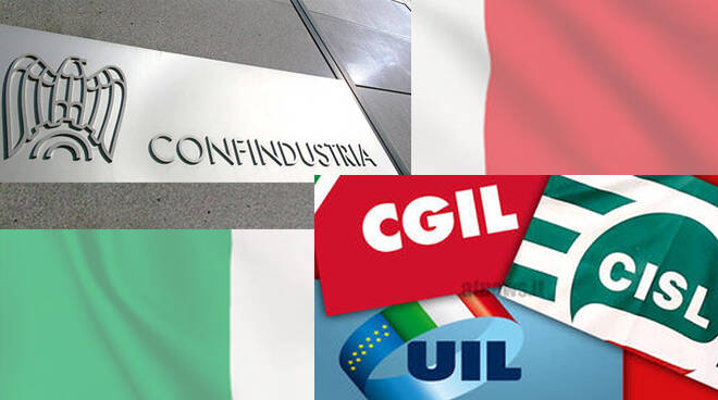 confindustria, cgil, cisl, uil, sindacati,