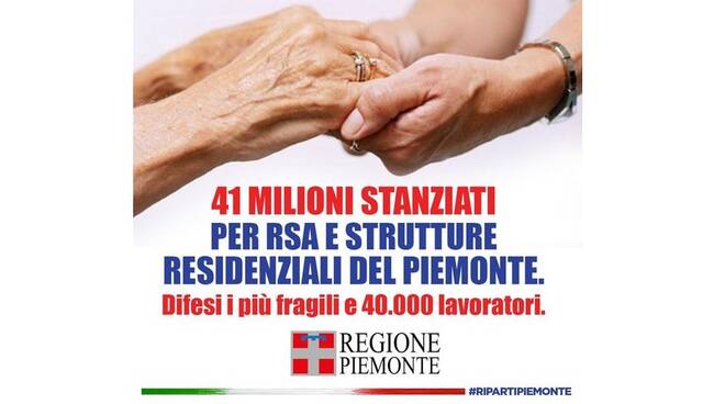 regione piemonte contributi rsa