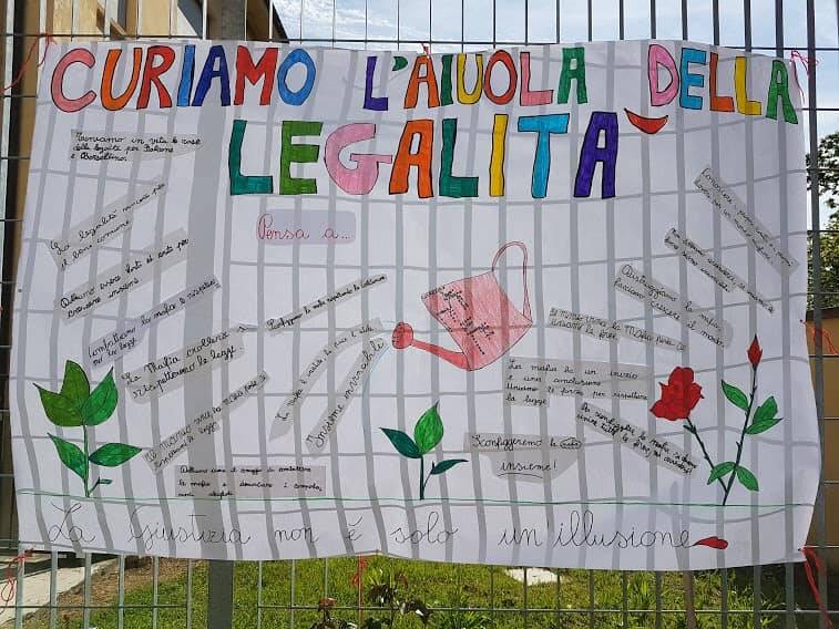 Giornata della legalità nelle scuole del comprensivo di Cerrina