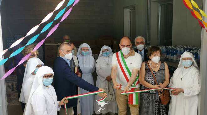 Inaugurazione migliorie mensa sociale Asti 