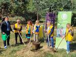 Cerimonia piantumazione 5 alberi al parco Biberach donati dal Distretto Lions 108ia3