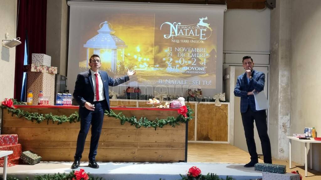 Inaugurazione Magico Paese di Natale a Govone 2021