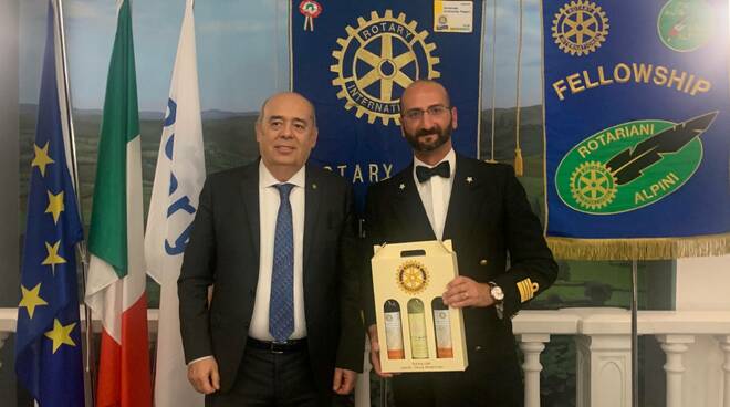 rotary club nizza canelli - aldo zaio e colonnello giuseppe sgueglia