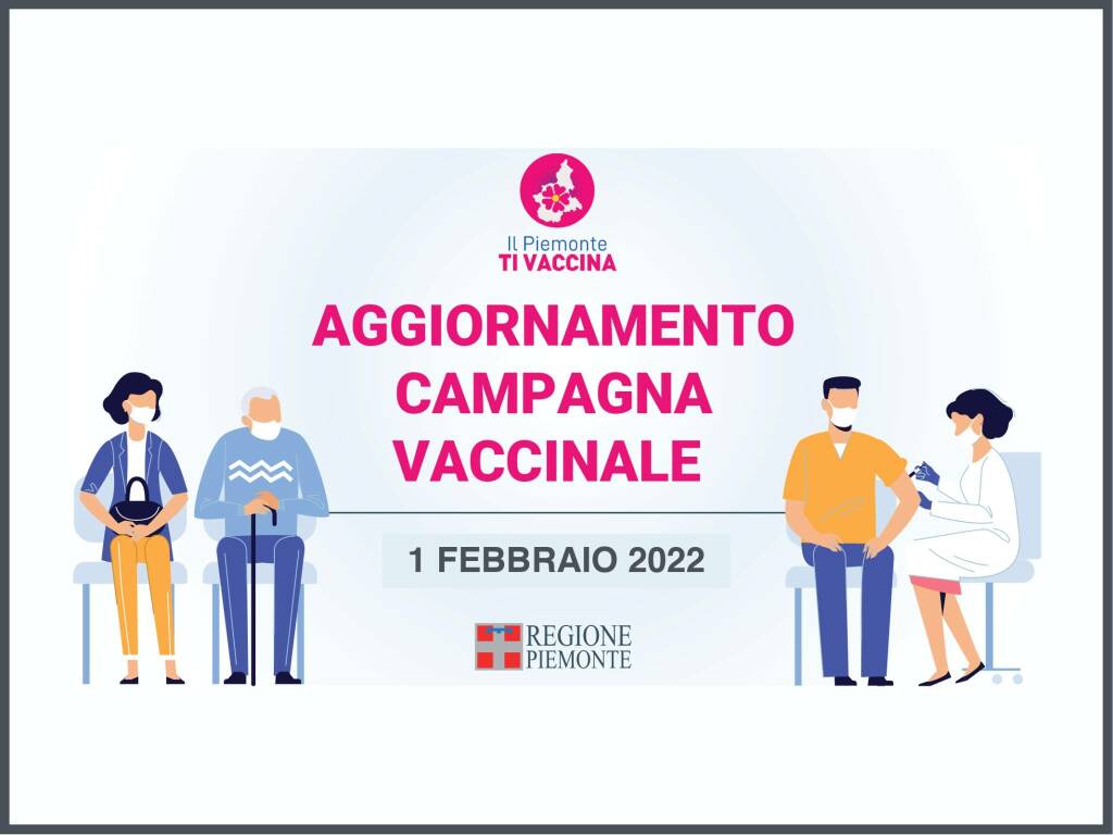 aggiornamento campagna vaccinale piemonte 01022022