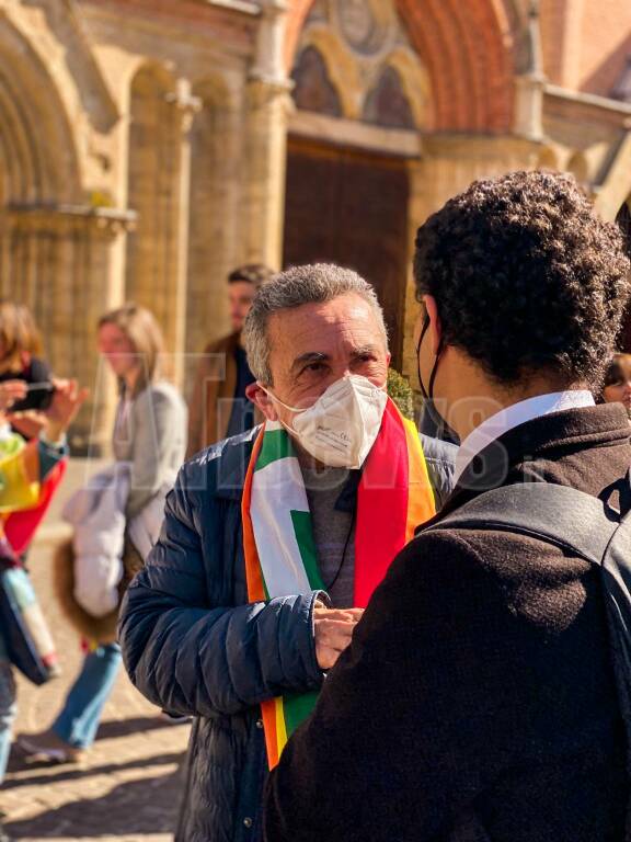 Da Piazza San Secondo si alza un grido di pace "Asti dice no alla guerra"