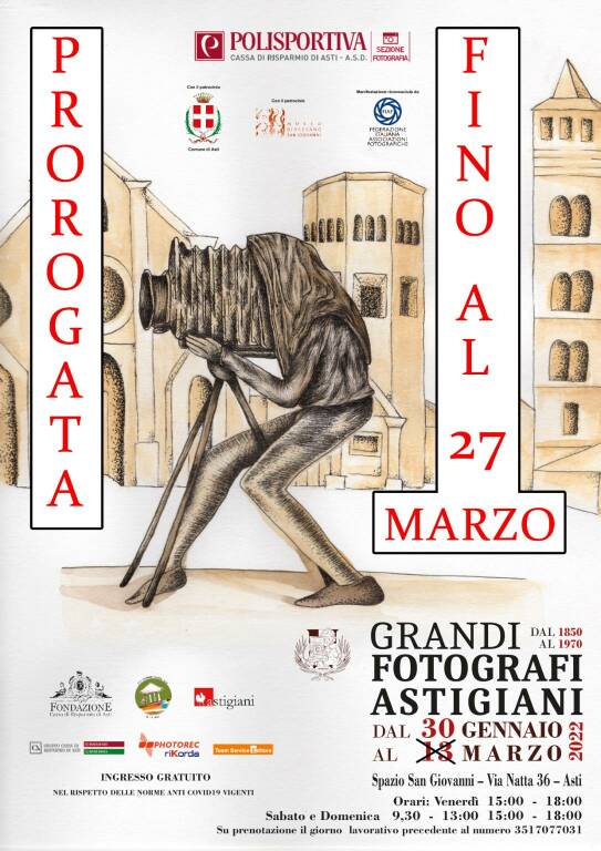 proroga mostra grandi fotografi astigiani