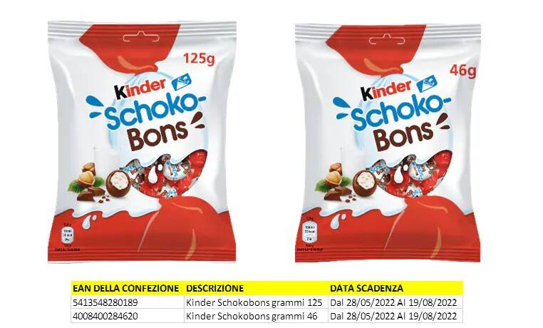 kinder schoko bons