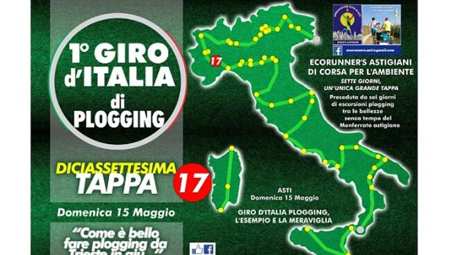 plogging giro italia
