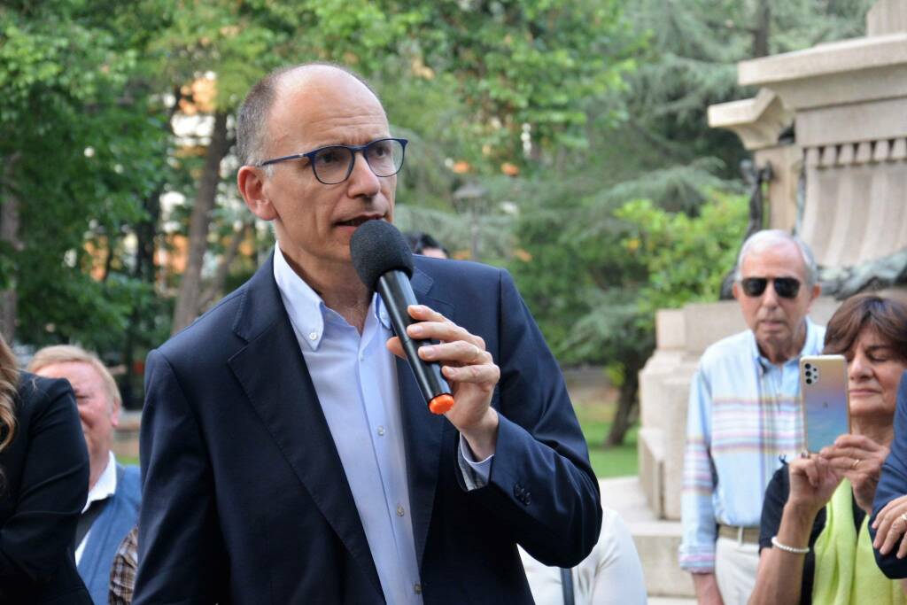 Enrico Letta ad Asti