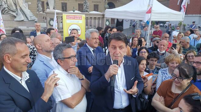 Giuseppe Conte ad Asti