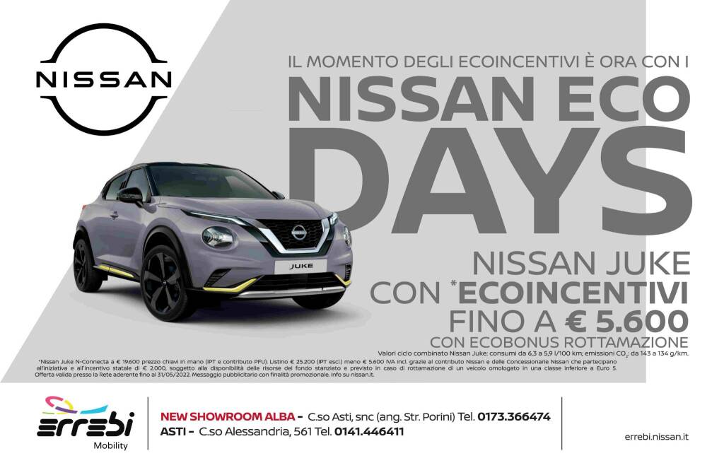 incentivi auto nissan errebi