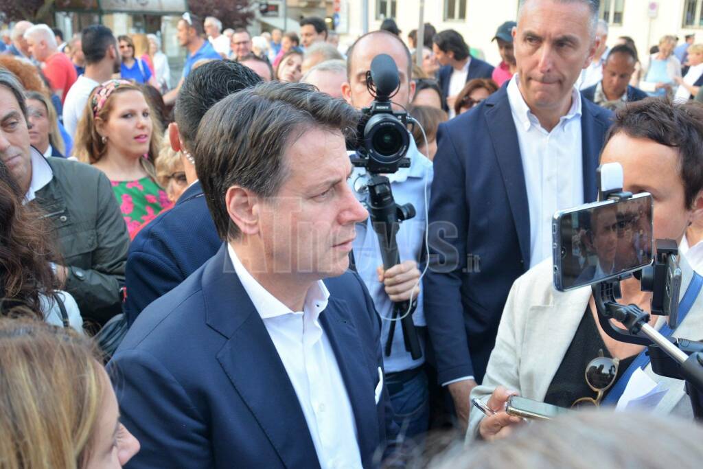 Giuseppe Conte ad Asti