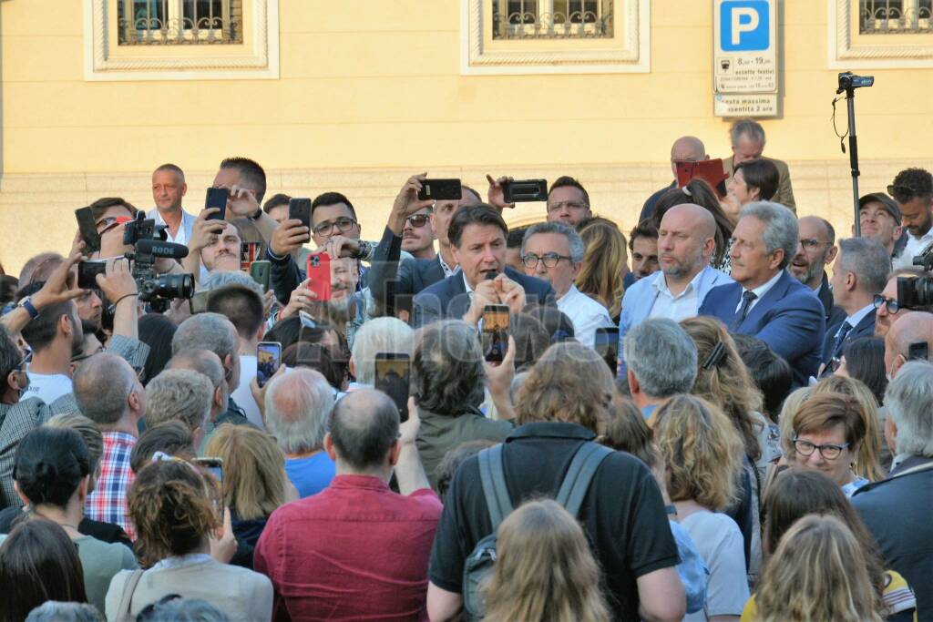 Giuseppe Conte ad Asti