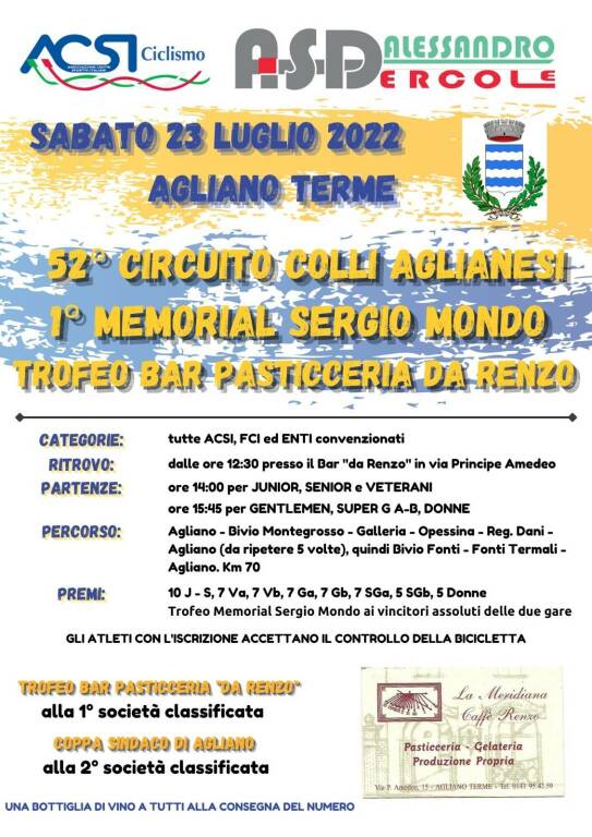 eventi agliano 23 24 luglio 2022