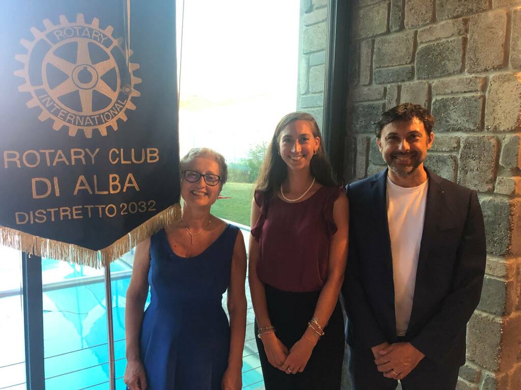 Incontro con delegazione Rotaract Alba Langhe e Roero, Martedì 12 Luglio 2022