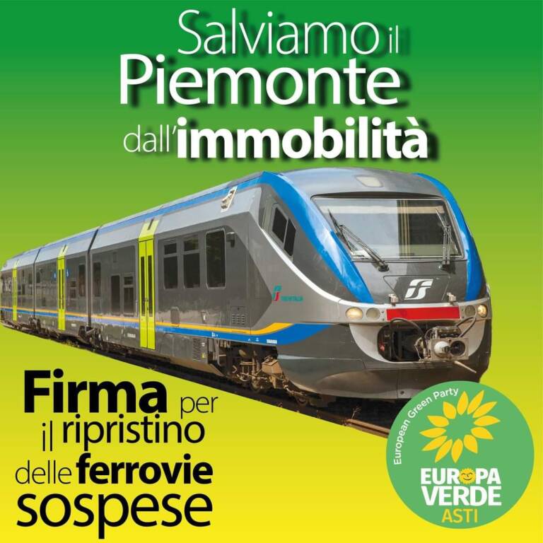 raccolta firme canelli ferrovie