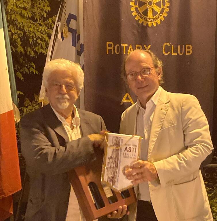 sergio miravalle e luigi floro serata rotary