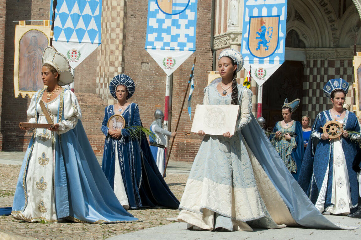 Vestito Donna Corteo del Medioevo Teatro