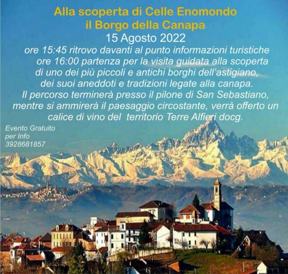 tour celle ferragosto 2022