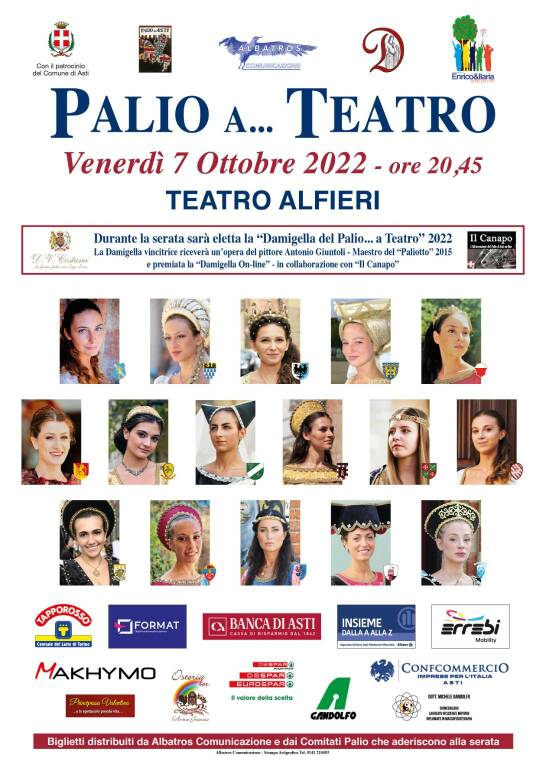 Damigella del Palio a ... Teatro 2022 candidate