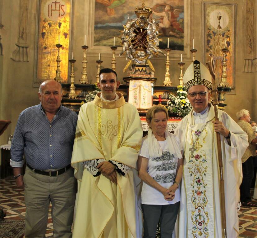 il benvenuto della comunità di Montechiaro, Cortanze, Cunico e Piea al nuovo parroco don Emanuele Baviera