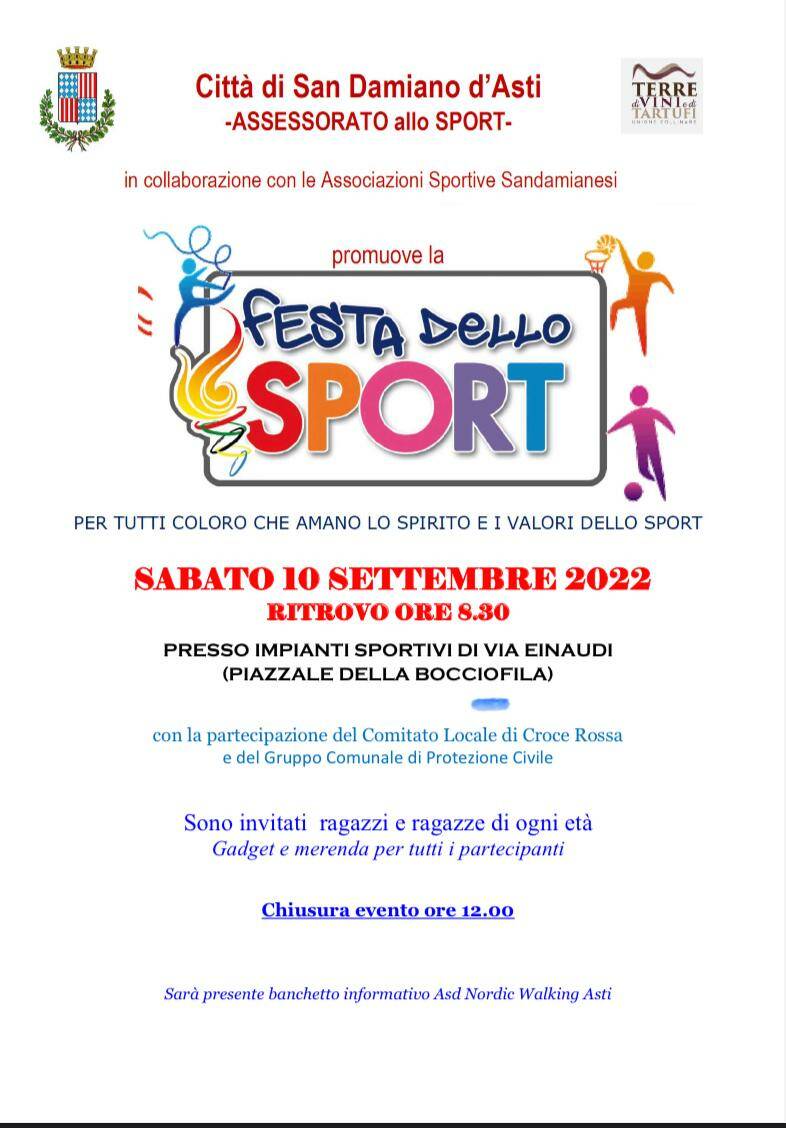 secondo fine settimana settembre sandamianese 2022