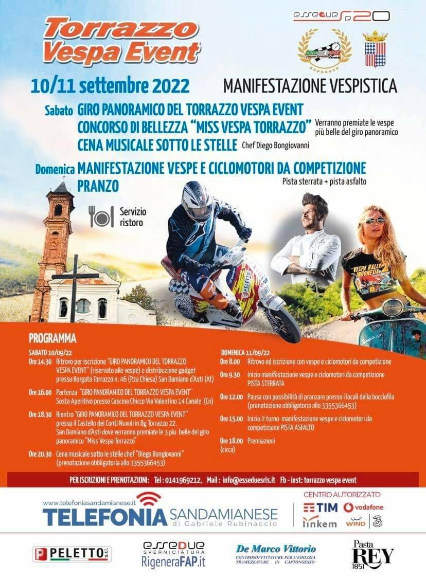 secondo fine settimana settembre sandamianese 2022