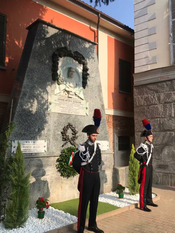 Nutrita partecipazione alla cerimonia di commemorazione del carabiniere Scapaccino a Incisa