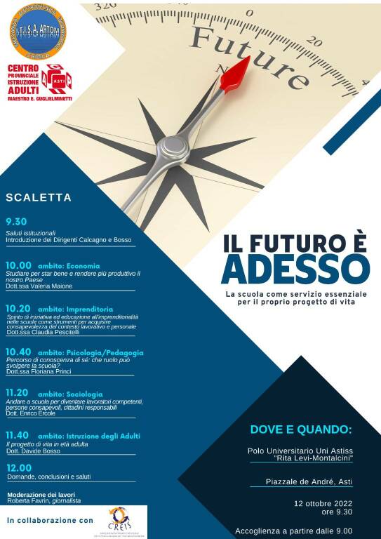 convegno futuro è adesso locandina