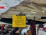 Protesta per lo spostamento del Mercato in Piazza Campo del Palio