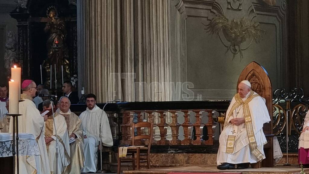 Celebrazione Papa Francesco in Cattedrale