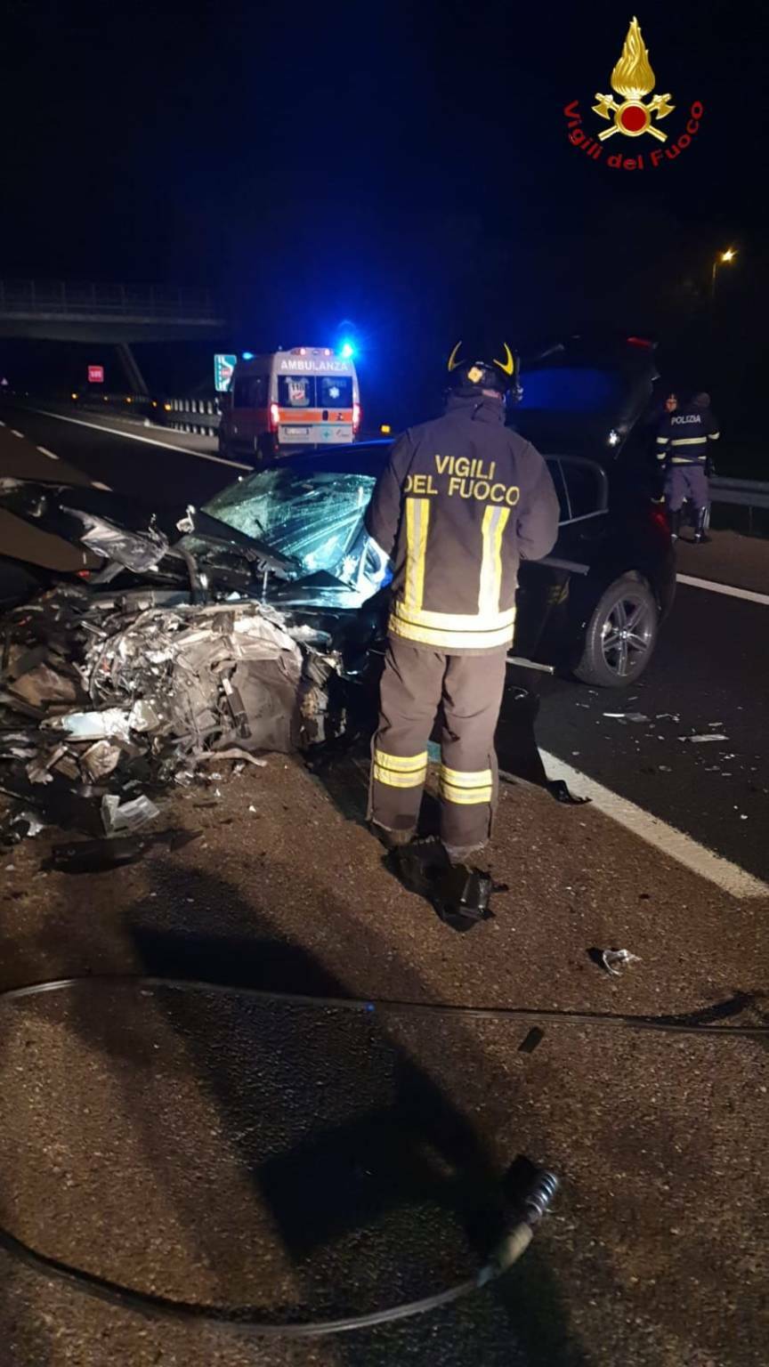 incidente autostrada a21