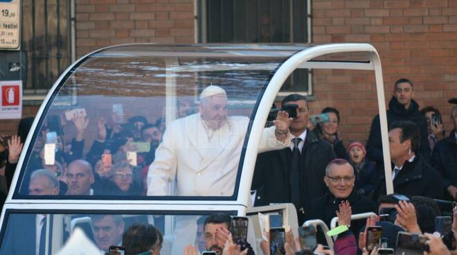 Papa Francesco ad Asti foto Vittorio Virga