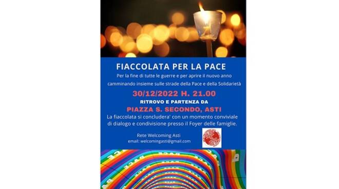 fiaccolata rete welcoming