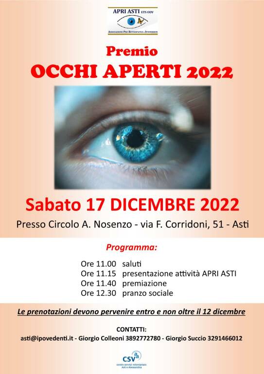 premio occhi aperti 2022