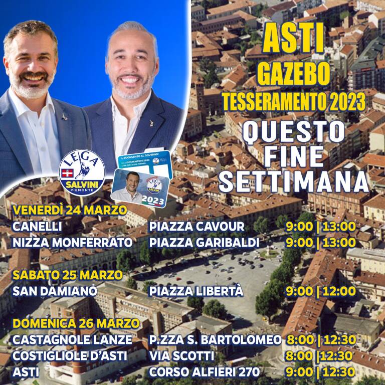 GAZEBATA LEGA PROVINCIA DI ASTI