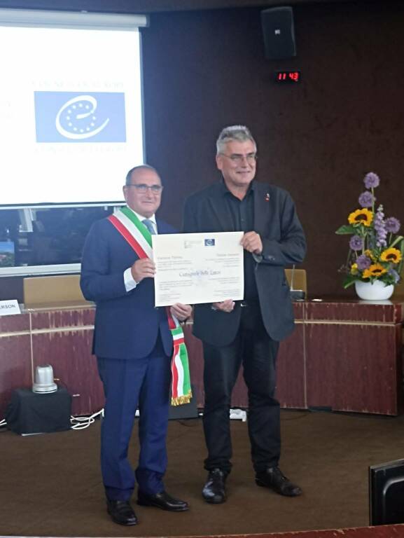 Castagnole delle Lanze riceve il Diploma Europeo dal Consiglio d’Europa