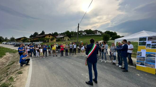 inaugurazione ponte merlazza celle