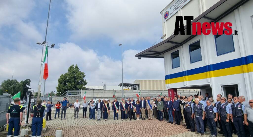 Inaugurazione nuova sede del Coordinamento di Protezione Civile di Asti