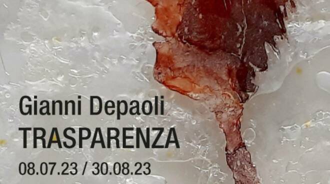 mostra 'Trasparenza' di Gianni Depaoli