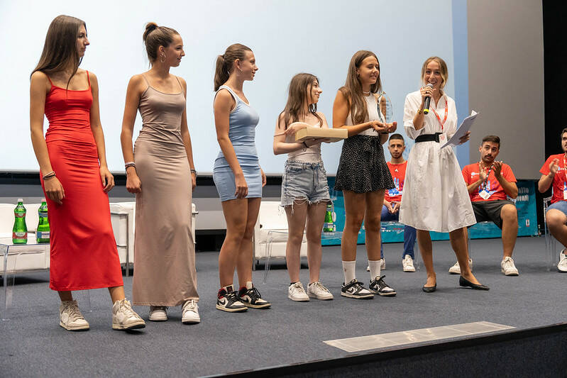 Premiazione al Giffoni Film Festival 2023 Sella e Pellati