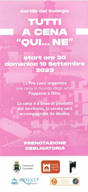 Cocconato settembre 2023