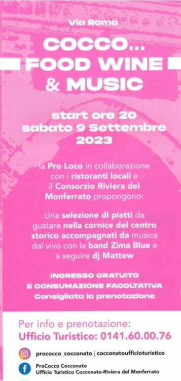 Cocconato settembre 2023