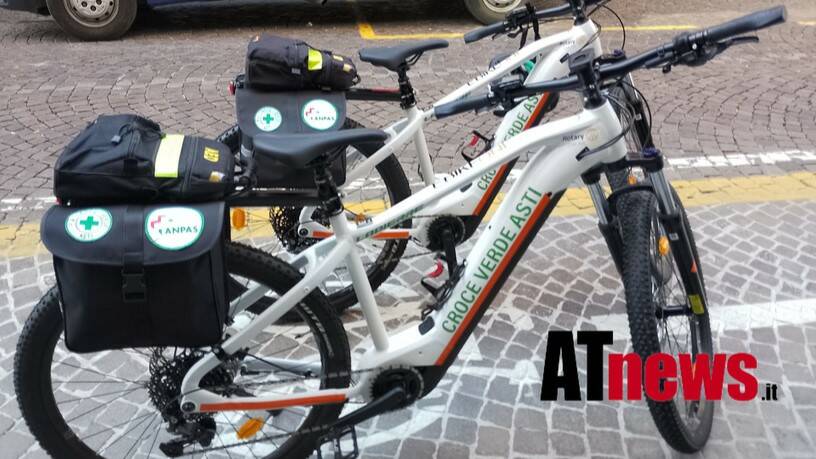 croce verde inaugurazione e-bike