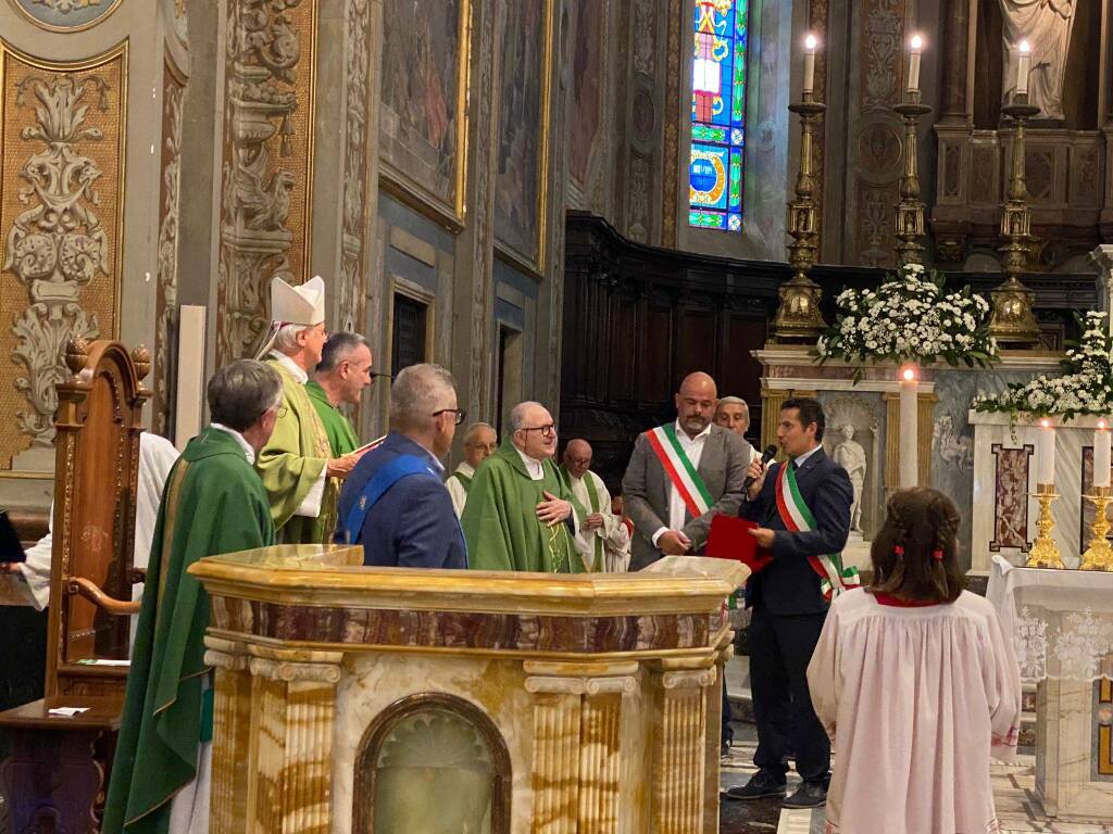 i Castelnovesi a Masone per i festeggiamenti dei 100 anni di Monsignor Rinaldo Cartosio